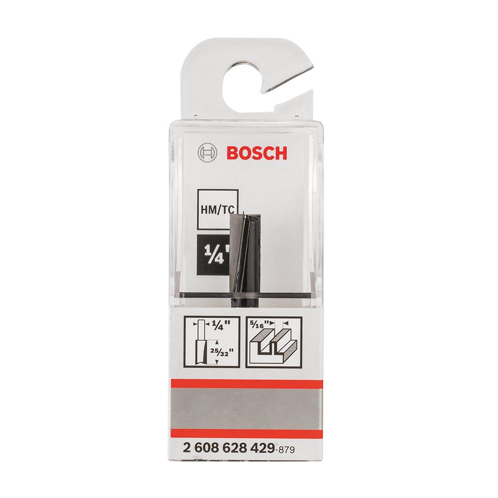 ดอกเร้าเตอร์ขอบตรง BOSCH 2608628429 5/16 นิ้ว