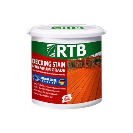 สีย้อมพื้นไม้ ชนิดด้าน RTB DECKING STAIN DK106 สีไ...