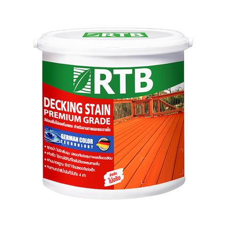 สีย้อมพื้นไม้ ชนิดด้าน RTB DECKING STAIN DK105 สีว...
