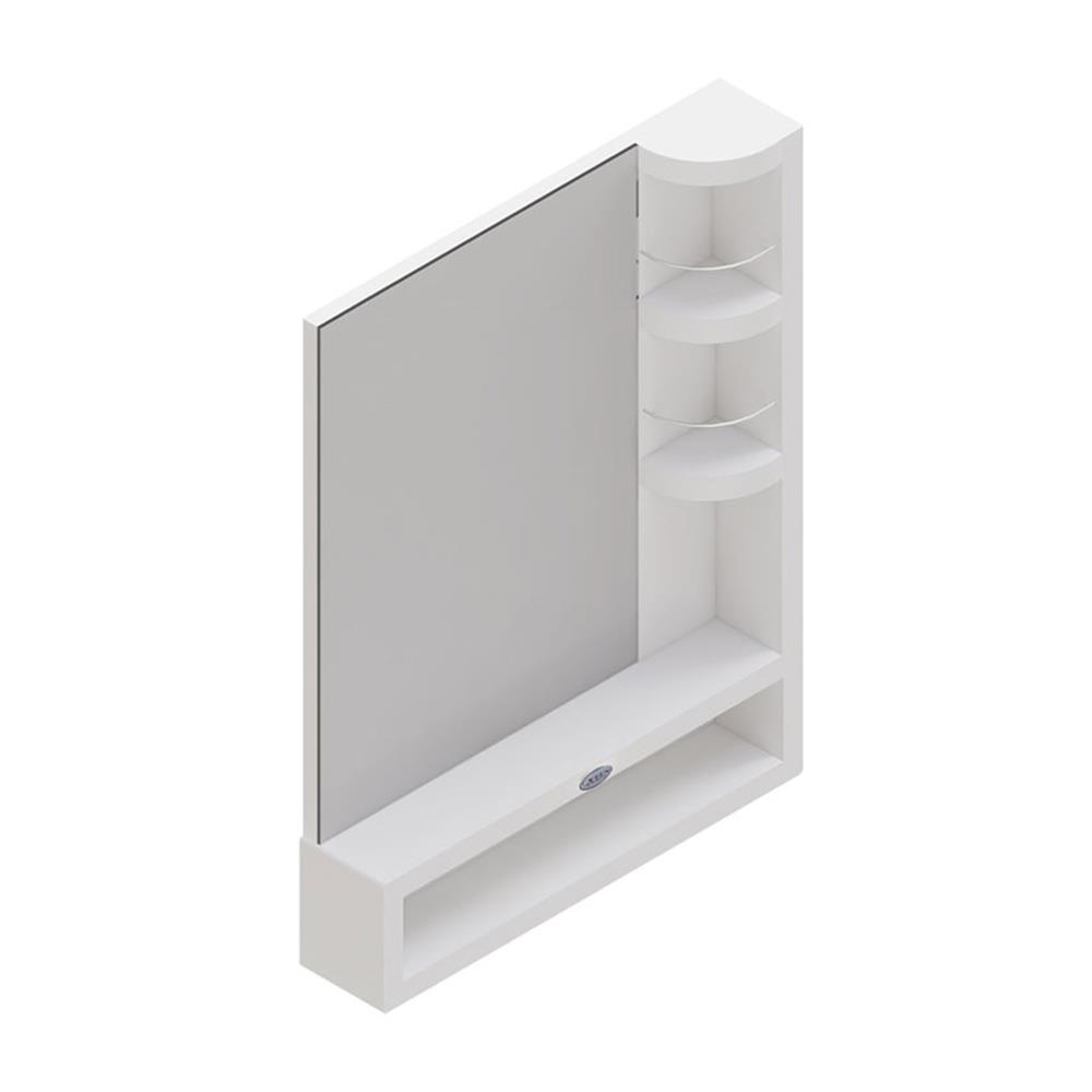 ตู้แขวนผนังพลาสติก QUEEN KENZO สีขาว