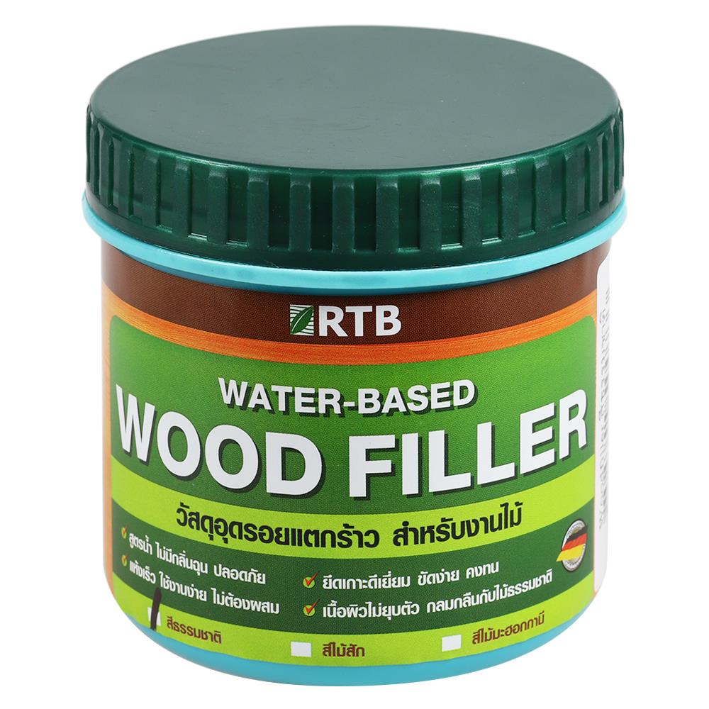 สีโป๊วไม้ RTB WOOD FILLER สีใส 230 มล.