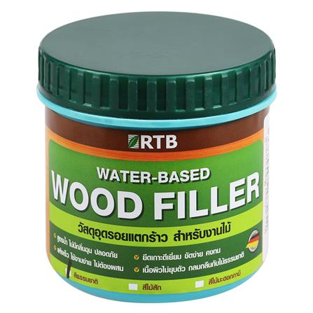 สีโป๊วไม้ RTB WOOD FILLER สีใส 230 มล.