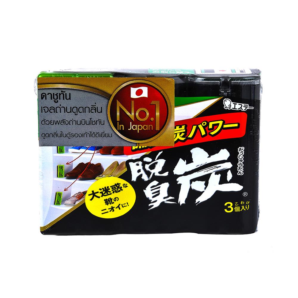 เจลถ่านดูดกลิ่นในตู้รองเท้า SHALDAN 55 กรัม