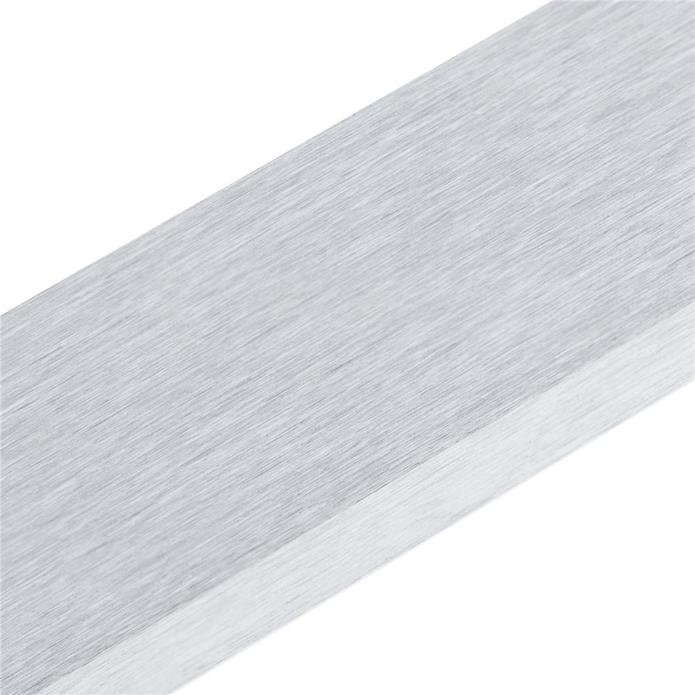 กรุยเชิงอะลูมิเนียม DP BAS40 4 ซม. 2 ม. สีเงินปัดลาย