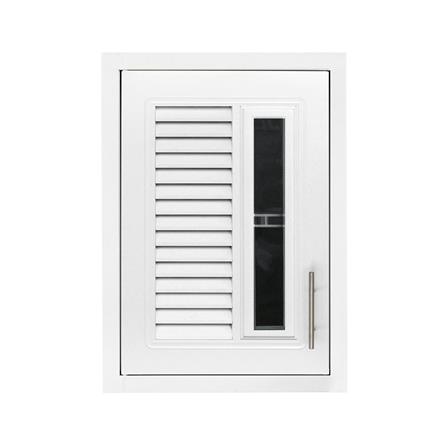 ตู้เดี่ยว ABS KING NUVO 48.5x68 ซม. สีขาว