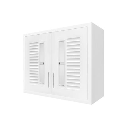 ตู้แขวนบานคู่ ABS KING NUVO 88.5x68 ซม. สีขาว_1