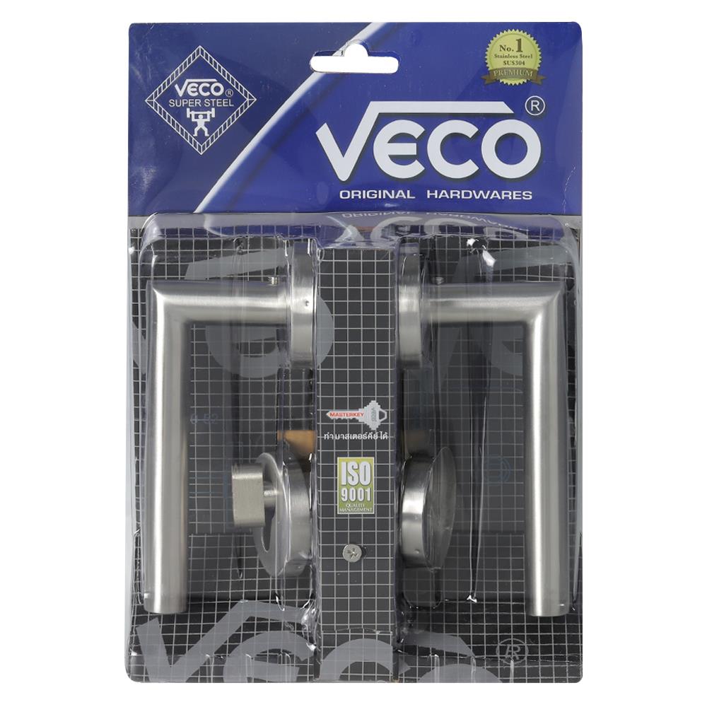 มือจับก้านโยกห้องทั่วไป MORTISE VECO 1032 สีสเตนเลส