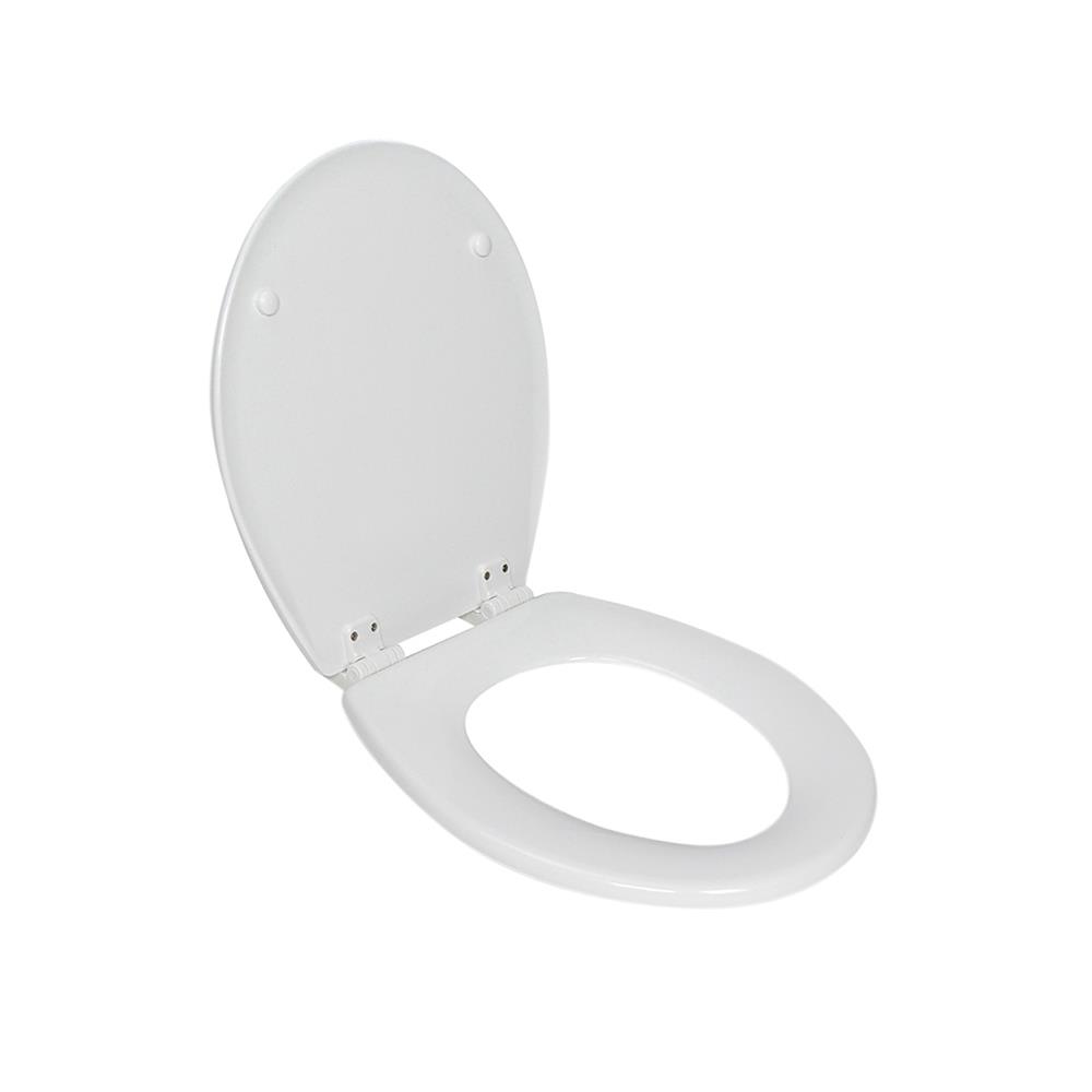 ฝารองนั่งไม้ทรงกลม BEMIS BM-500PROAR สีขาว