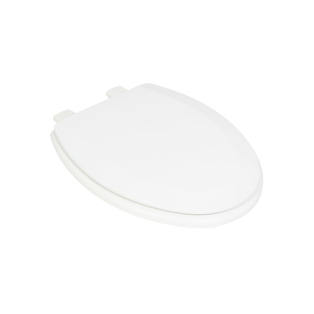 ฝารองนั่งไม้ทรงรี BEMIS BM-1500AR-1 สีขาว