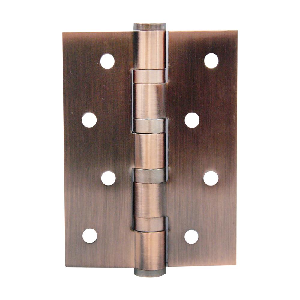 บานพับ 4X3 นิ้ว X 2 มม. SOLEX 4324  สีทองแดงรมดำ (แพ็ก 4 ชิ้น)