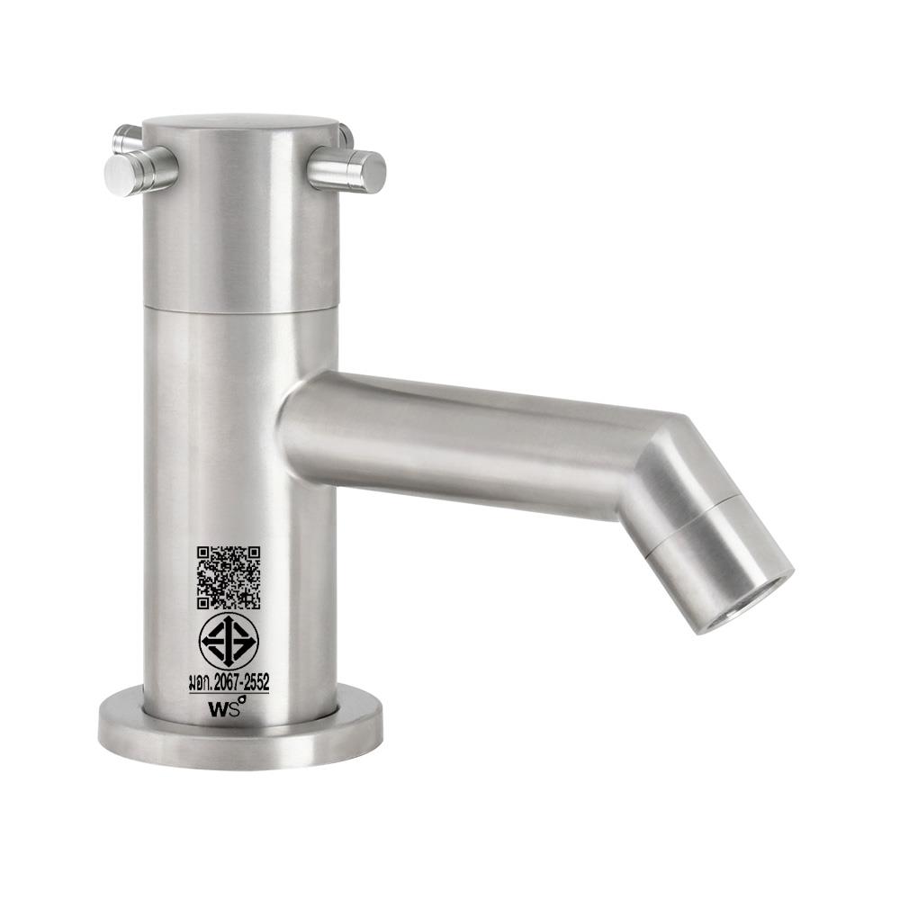 ก๊อกอ่างล้างหน้าเดี่ยว WS WS-0101L สเตนเลส