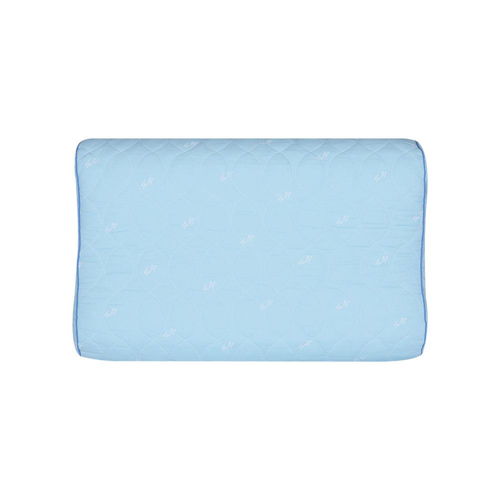 หมอนสุขภาพ โฟม TULIP 00611 15x23 นิ้ว สีฟ้า