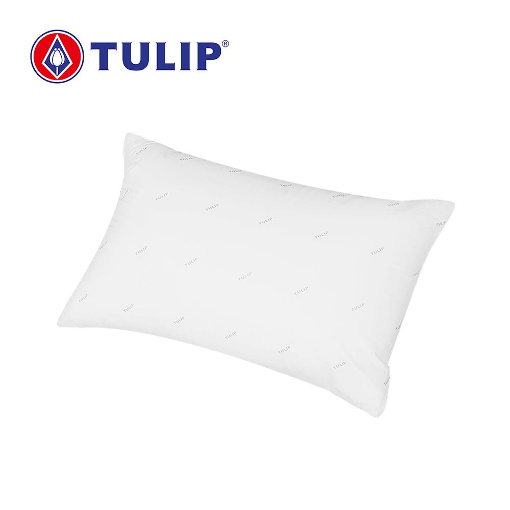 หมอนหนุนสุญญากาศ ใยสังเคราะห์ TULIP MIRACLE 00600 18x28 นิ้ว สีขาว