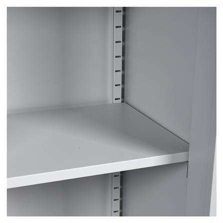 ตู้เหล็กสูงบานเลื่อนกระจก LUCKY WORLD KSG-120K-RG สีน้ำเงิน_4