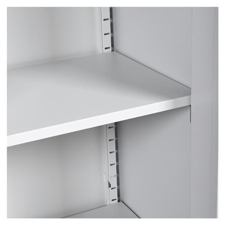 ตู้เหล็กสูงบานเลื่อนกระจก LUCKY WORLD KSG-120K-EG สีน้ำตาล_4