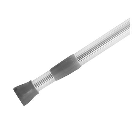 ราวม่านอะลูมิเนียม MOYA HM88119 สีโครเมียม