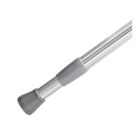 ราวม่านอะลูมิเนียม MOYA HM88121 สีโครเมียม