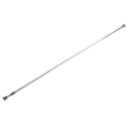 ราวม่านอะลูมิเนียม MOYA HM88121 สีโครเมียม_1