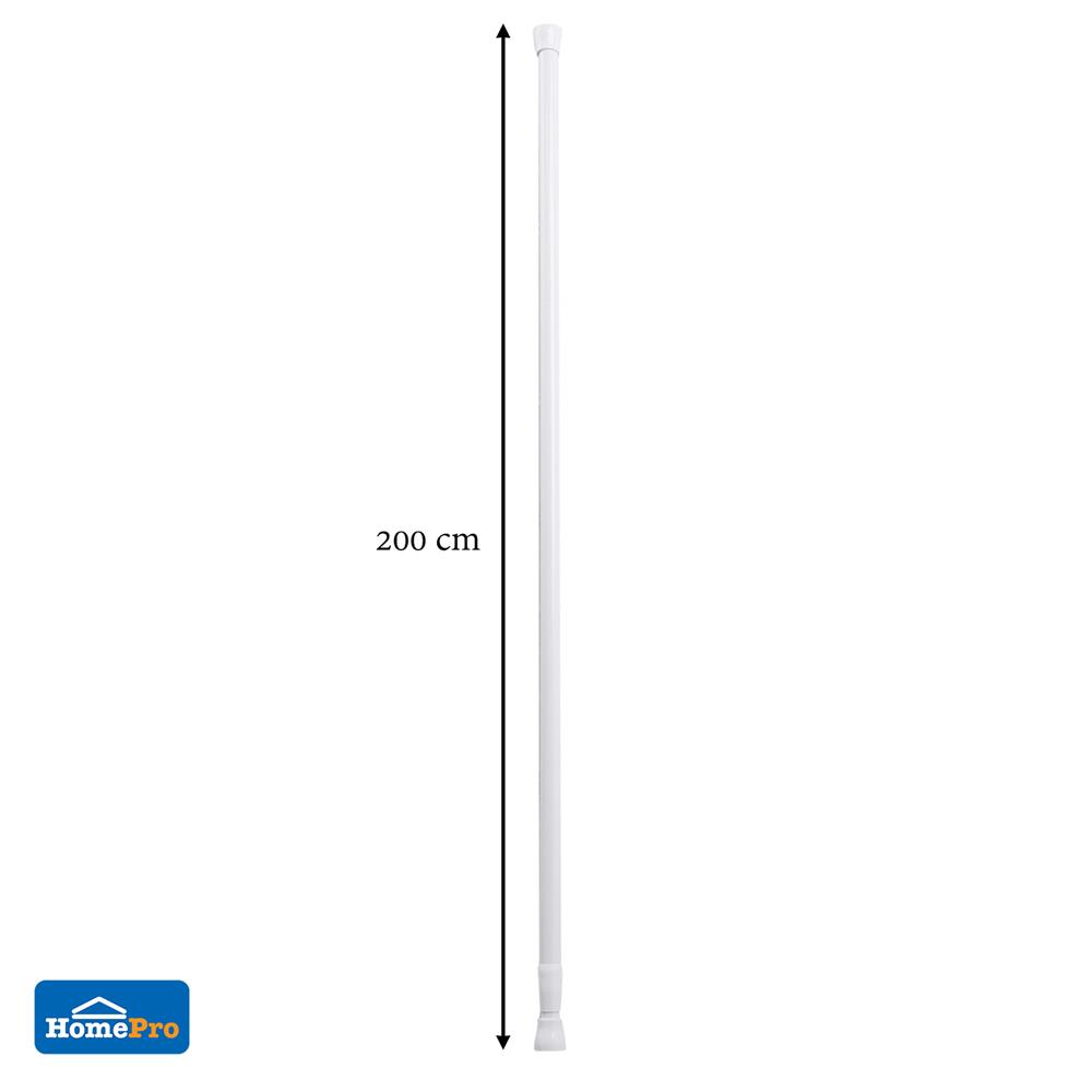 ราวม่านอะลูมิเนียมเคลือบ PVC MOYA HM8302