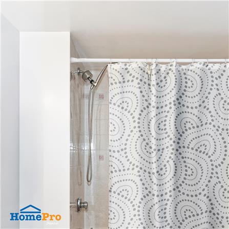 ราวม่านอะลูมิเนียมเคลือบ PVC MOYA HM8302_2