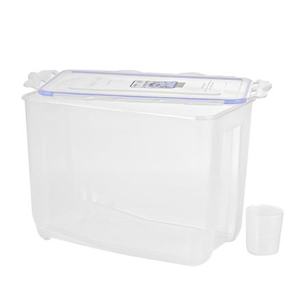 ถังข้าวสารพลาสติก 10 กก. + ถ้วยตวง MICRON WARE 6041_2