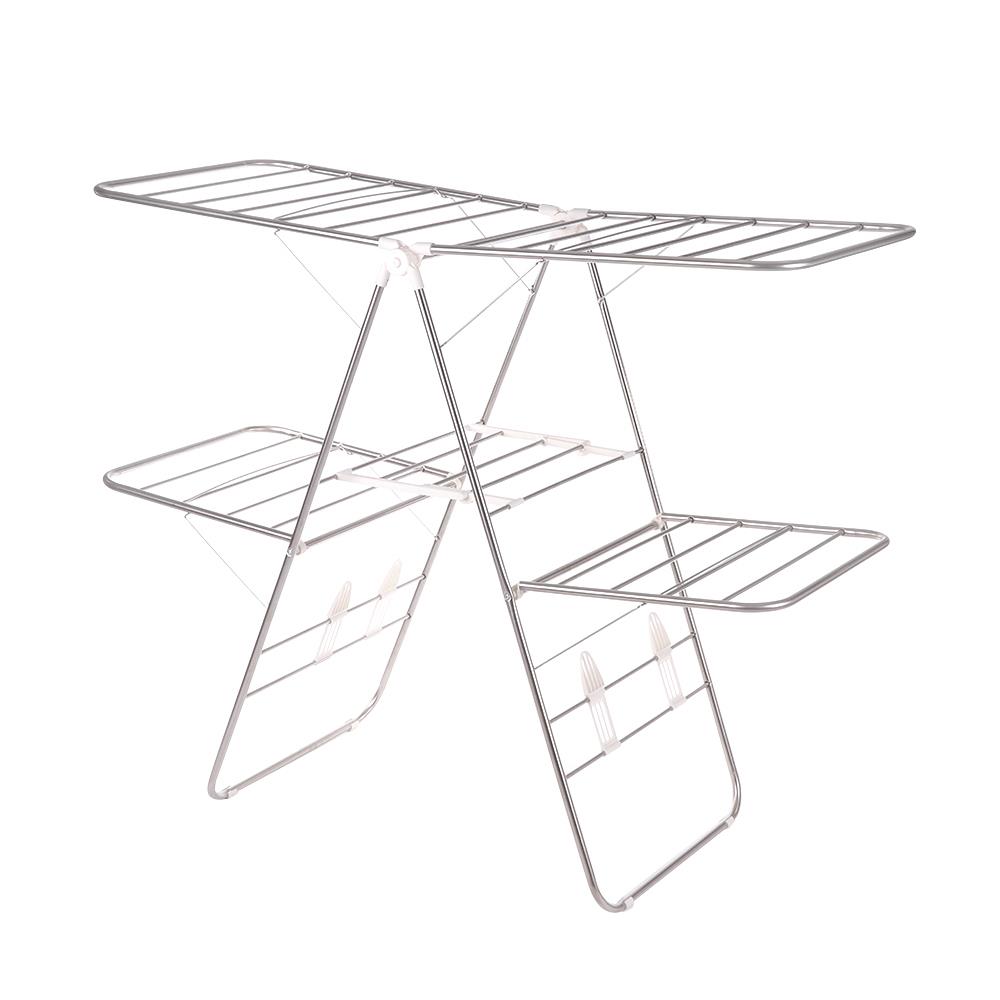ราวพาดผ้ามีปีก2ชั้น 137x60x112 cm PLIM