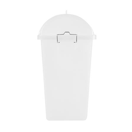 ถังขยะเหลี่ยมฝาสวิง เรืองวา RW9258 40 ลิตร สีใส_2