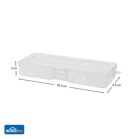 กล่องแบ่งช่อง 5 ช่อง STACKO TL-102 8.5x20x3 ซม. สีขาว_3