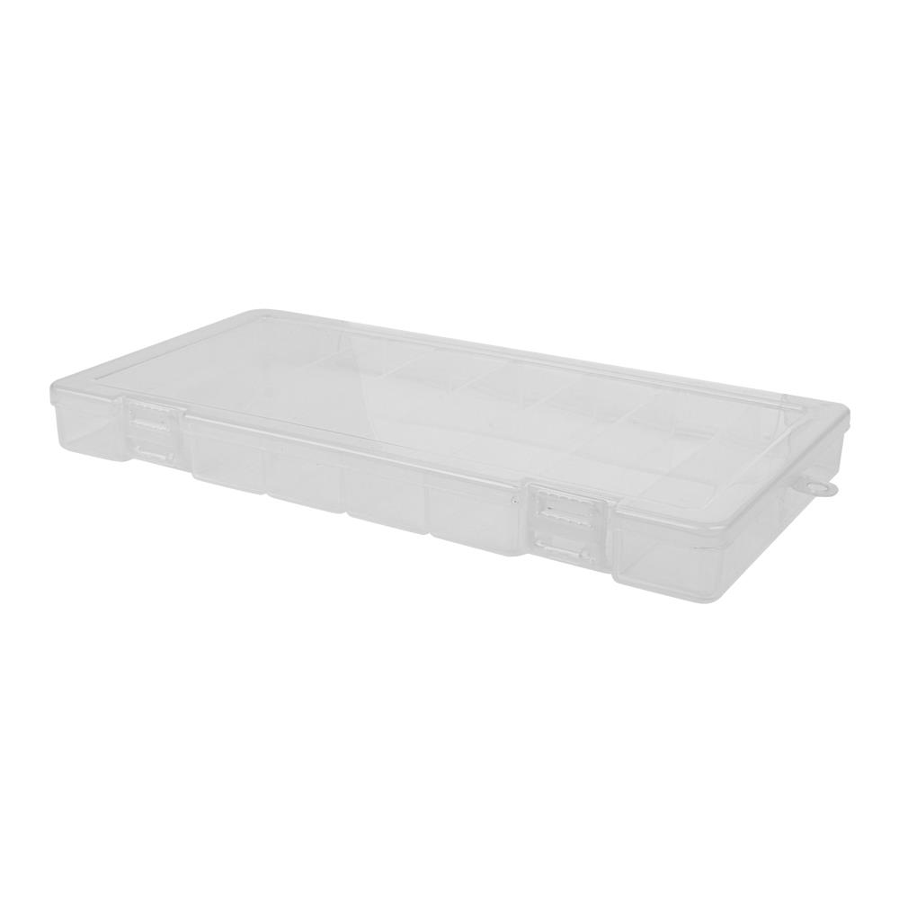 กล่องแบ่งช่อง 8 ช่อง STACKO TL-502 15.5x31x3 ซม. สีขาว