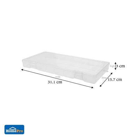 กล่องแบ่งช่อง 8 ช่อง STACKO TL-502 15.5x31x3 ซม. สีขาว_3