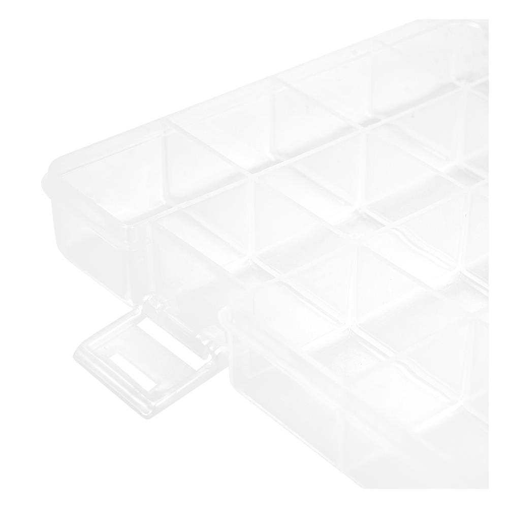 กล่องแบ่งช่อง 32 ช่อง STACKO TL503 15.5x30x3 ซม. สีขาว