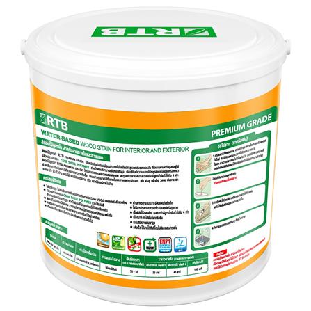 สีย้อมไม้ ชนิดเงา RTB WOODSTAIN SP-0103 สีไม้สัก 1/4 แกลลอน_1