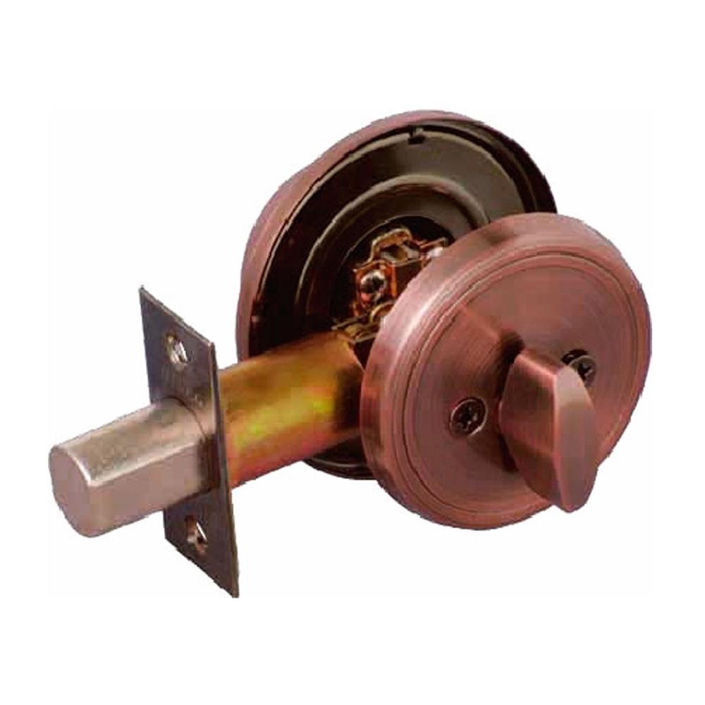 กุญแจลิ้นตาย 1 ด้าน YALE V8111US11 สีทองแดงรมดำ