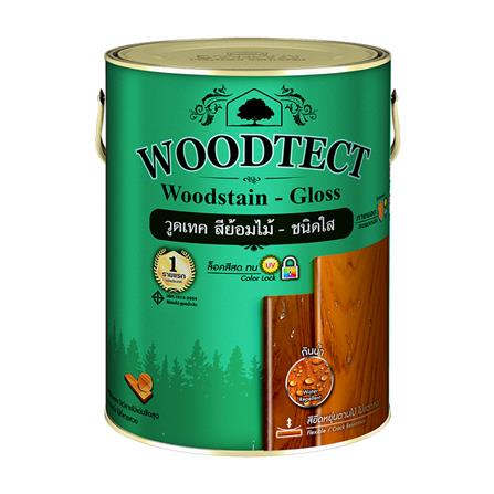 สีย้อมไม้ WOODTECT 301 สีใส เงา 1/4GL