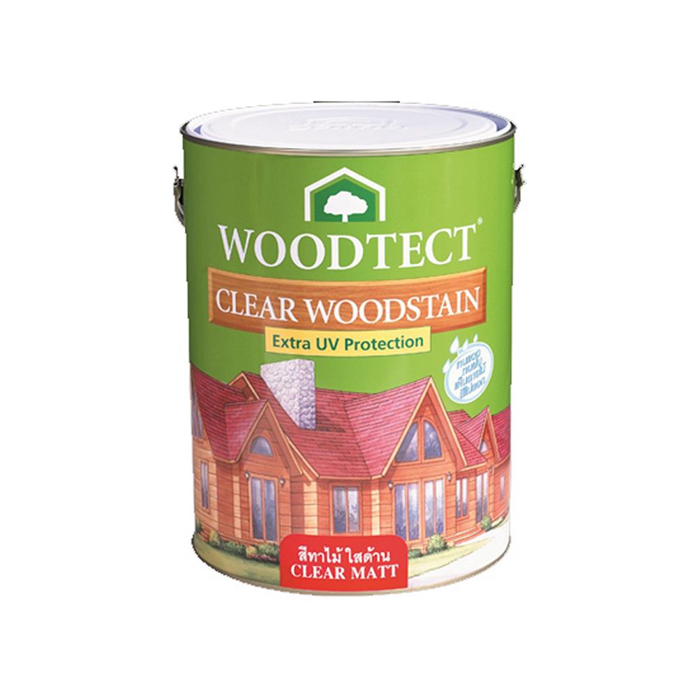 สีย้อมไม้ WOODTECT 302 สีใส ด้าน 1/4GL