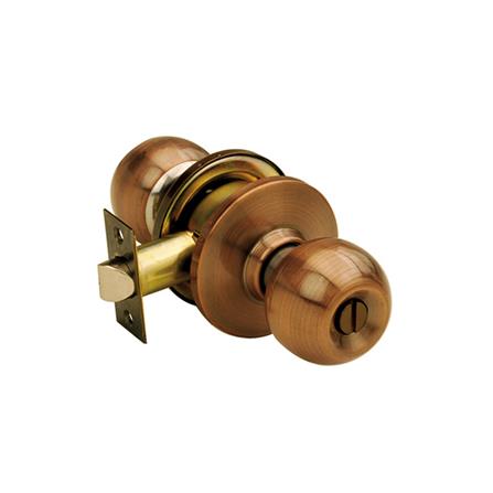 ลูกบิดห้องน้ำ YALE KN-VCA5222US11AC หัวกลม สีทองแดงรมดำ