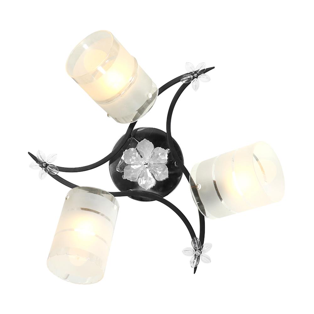 ไฟถาด INOVA MC628 สีขาว/ดำ 3 หัว