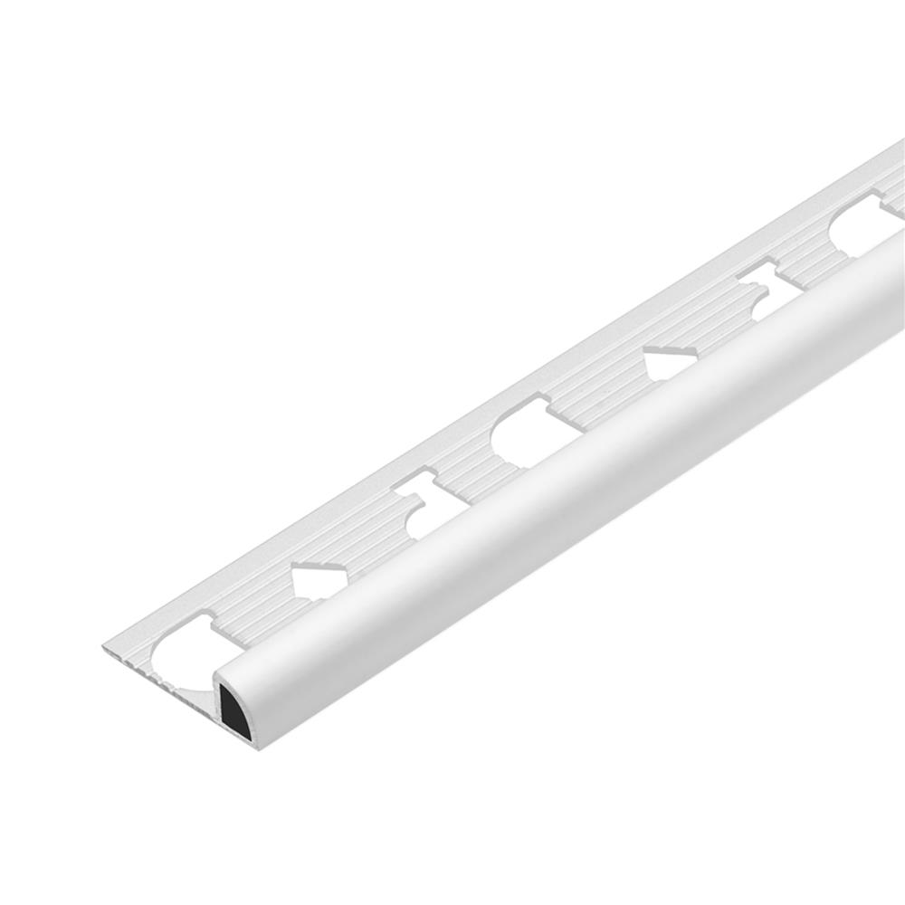 คิ้วอะลูมิเนียมแบบโค้งเล็ก DP 7 มม. 2 ม. สีอะลูมิเนียม