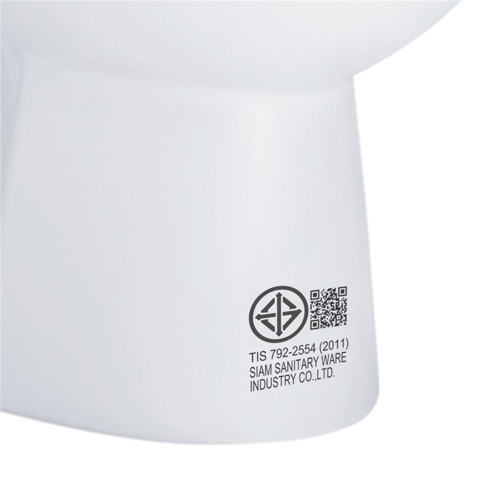 สุขภัณฑ์ 2 ชิ้น COTTO C1302 6L สีขาว