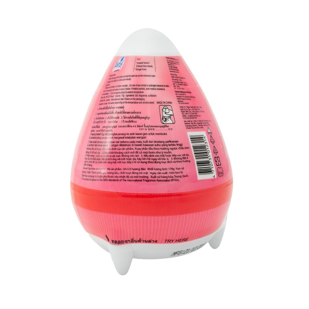 เจลปรับอากาศ FARCENT EGG 170g PEACH