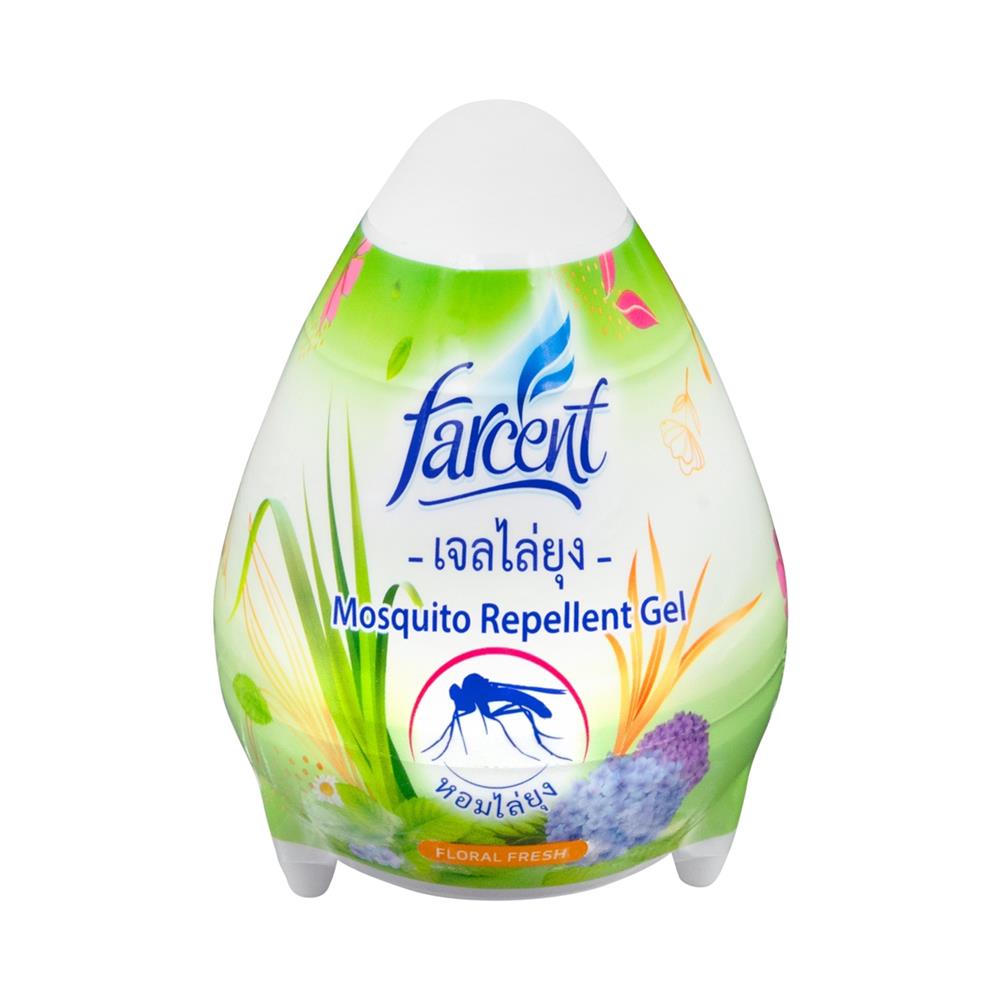 เจลปรับอากาศไล่ยุง FARCENT EGG 170g FLORAL FRESH