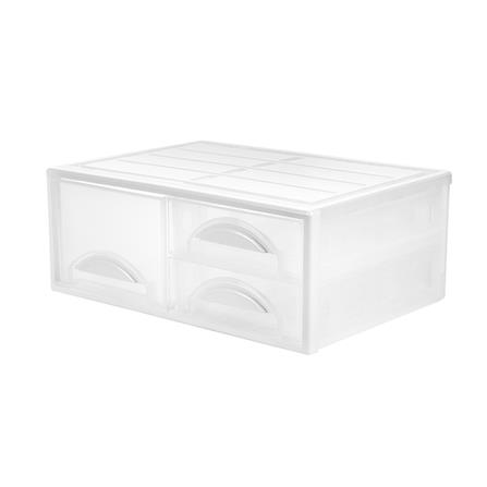 กล่องลิ้นชัก 3 ลิ้นชัก OTTO DW-9343 51x35x19 ซม. สีขาว_0