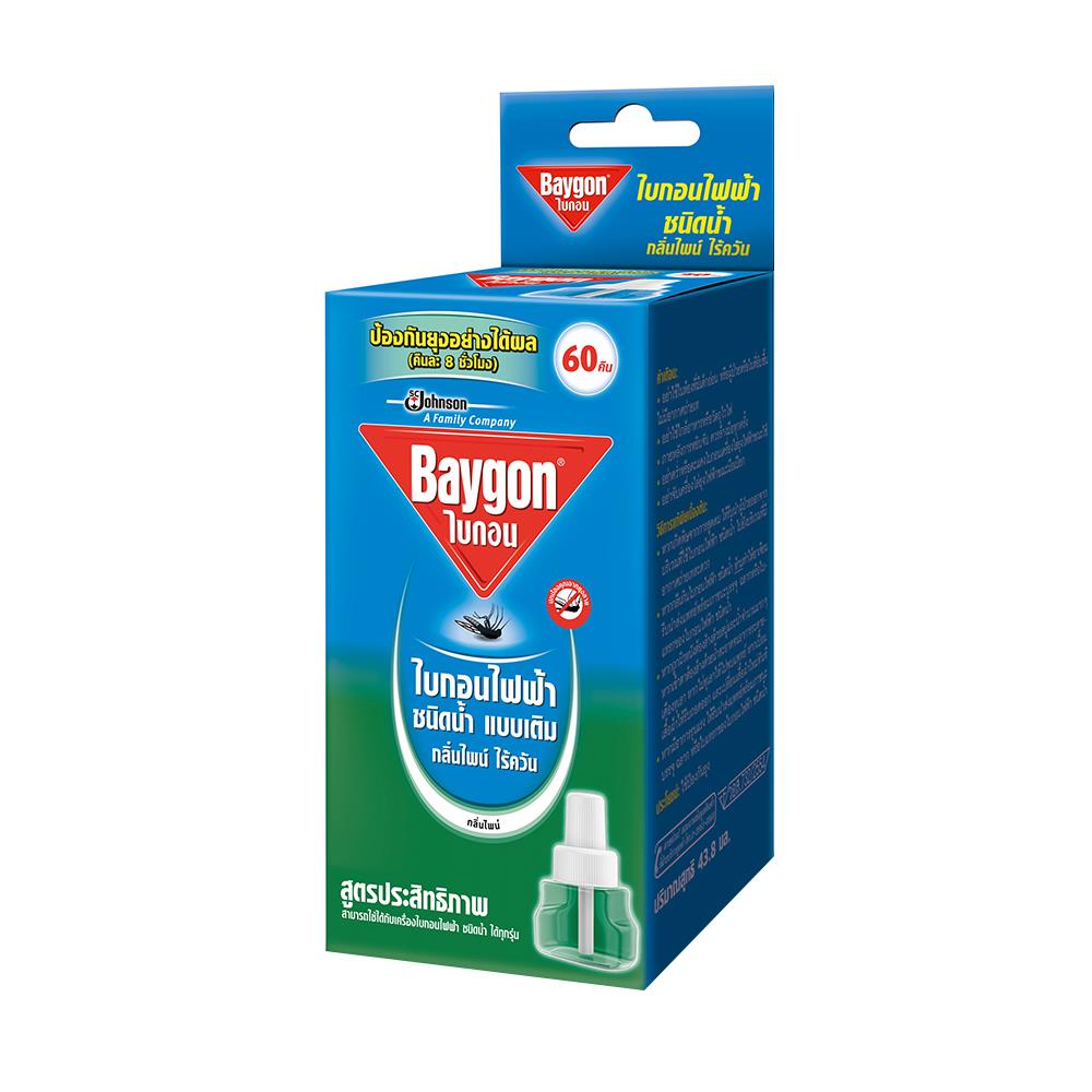 รีฟิลเครื่องไฟฟ้าไล่ยุง BAYGON P60 PINE
