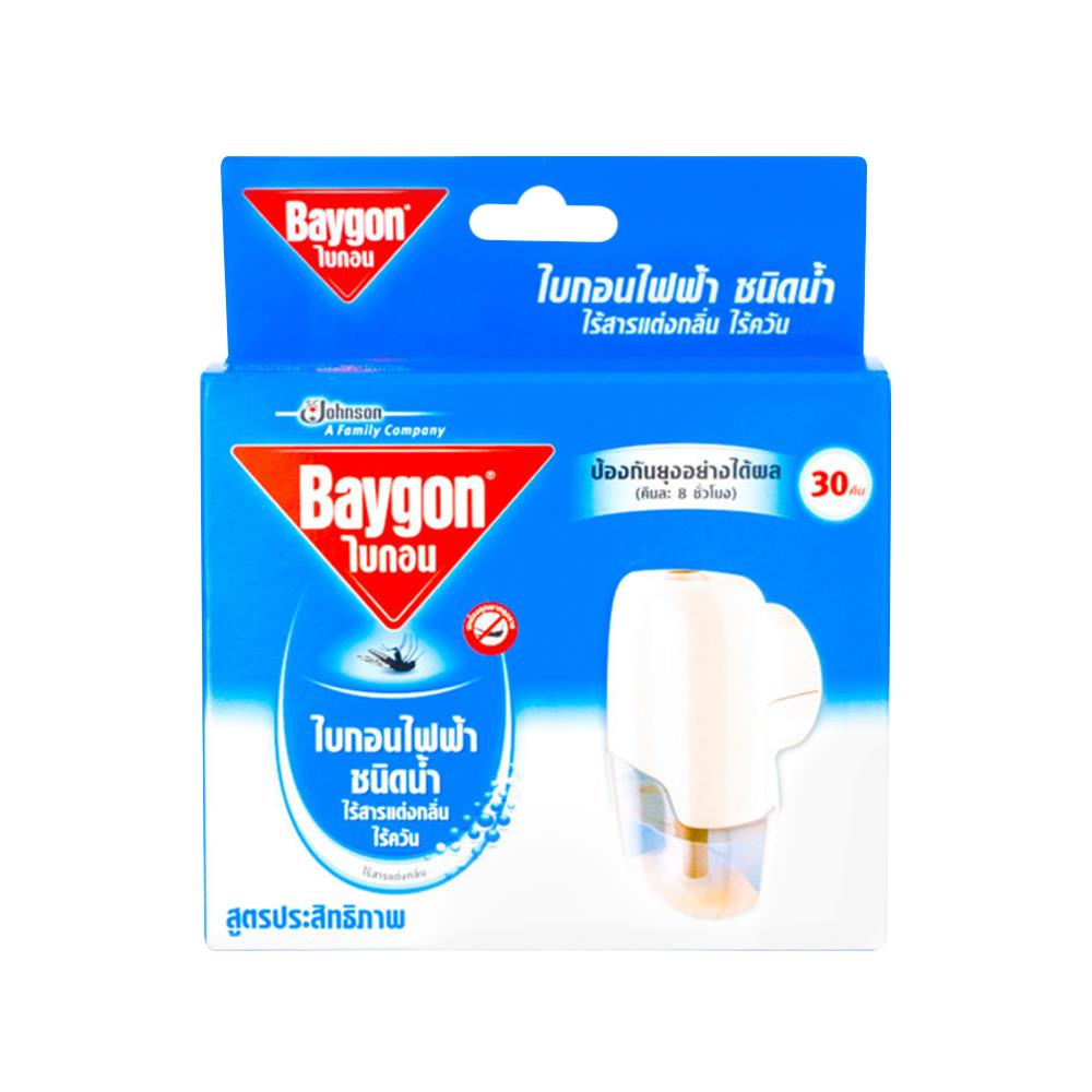 เครื่องไล่ยุงไฟฟ้า BAYGON 27 มล. 30day ODORLESS