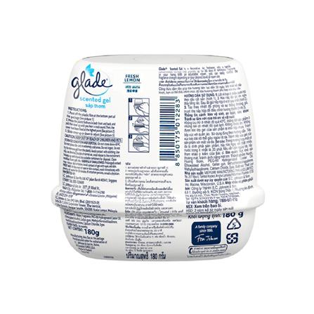 เจลปรับอากาศ GLADE SCENTED 180g LEMON_1