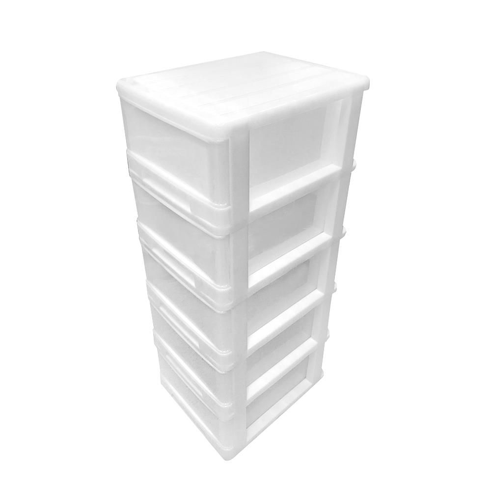 ตู้ลิ้นชัก 5 ชั้น SN BIGBOSS 40X50X112 ซม. สีขาว