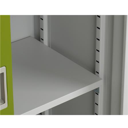 ตู้เหล็กบานเลื่อนกระจก LUCKY WORLD KSG-90-GG สีเขียว_4