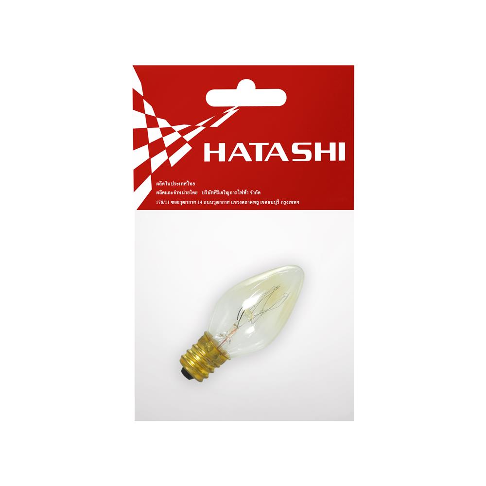 หลอดไส้จำปา HATASHI 7 วัตต์ WARM WHITE E12