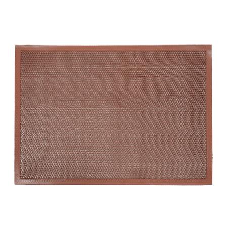 พรมเช็ดเท้าดักฝุ่น HOME LIVING STYLE Z 48X68 ซม. สีน้ำตาล