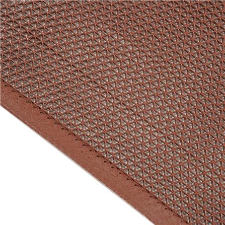 พรมเช็ดเท้าดักฝุ่น HOME LIVING STYLE Z 48X68 ซม. สีน้ำตาล_3